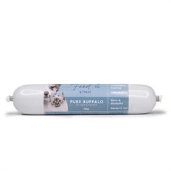 Feedit & Treat Pure Buffalo 400g - Pølse